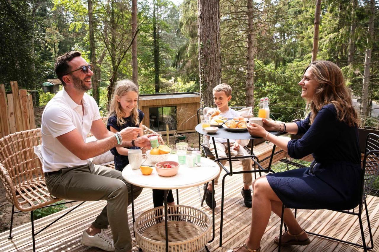 Bain De Foret - Lodges Cosy & Spa Neufchâtel-Hardelot 外观 照片