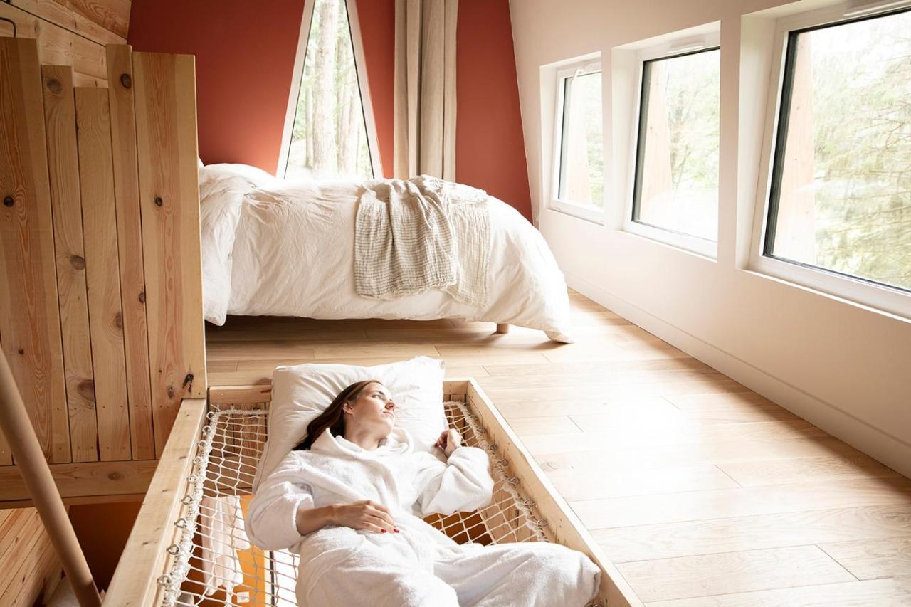 Bain De Foret - Lodges Cosy & Spa Neufchâtel-Hardelot 外观 照片